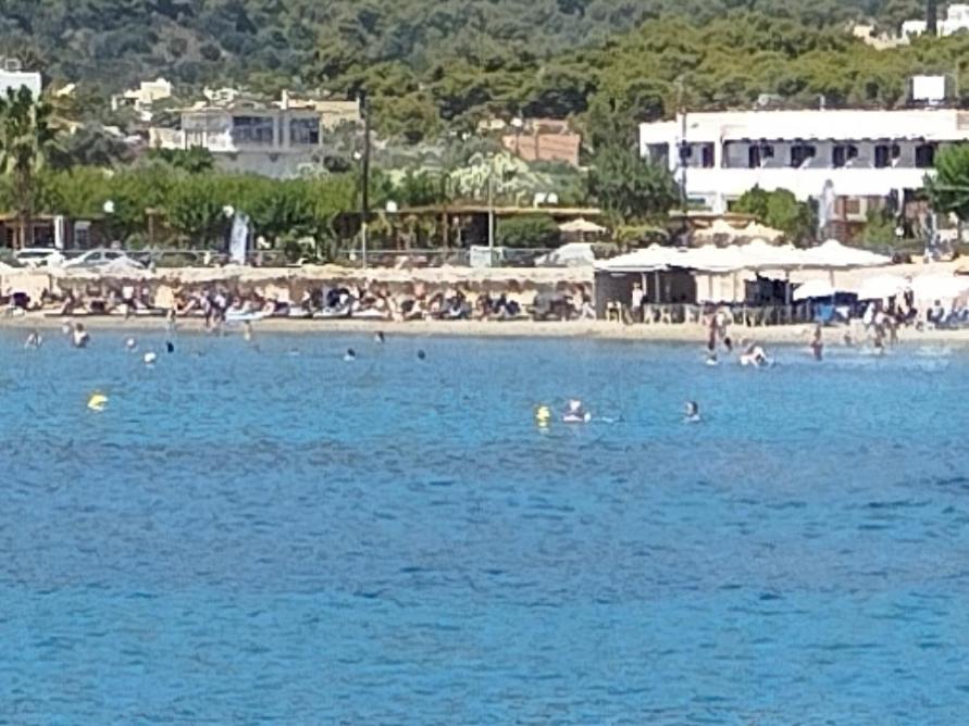 Παραθαλασσια Στουντιο Μιχαλιας Sea View Studio Michalias Agia Marina  外观 照片