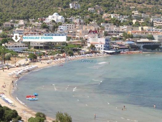 Παραθαλασσια Στουντιο Μιχαλιας Sea View Studio Michalias Agia Marina  外观 照片